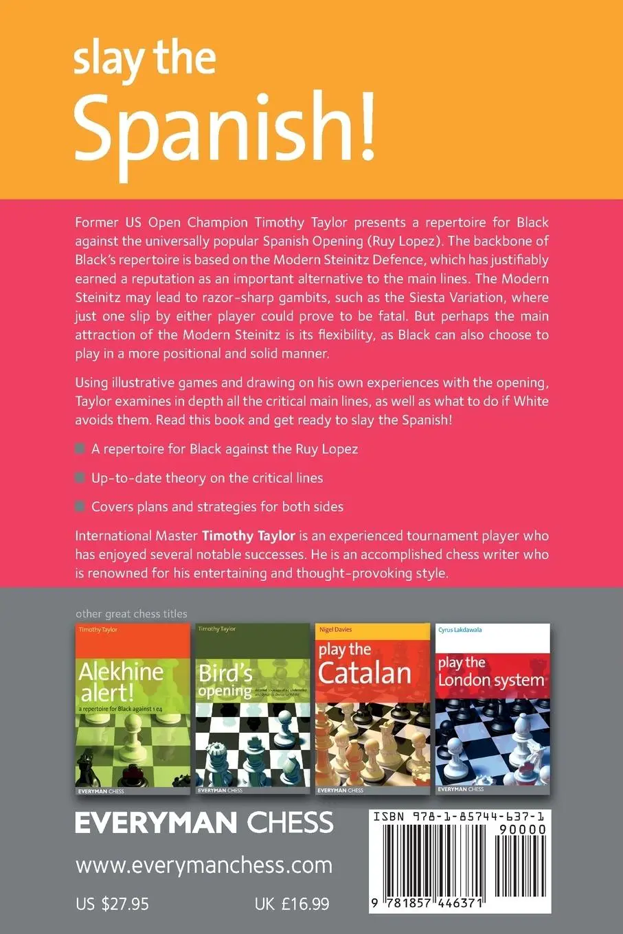 Rückseite: 9781857446371 | Slay the Spanish! | Timothy Taylor | Taschenbuch | Englisch | 2011