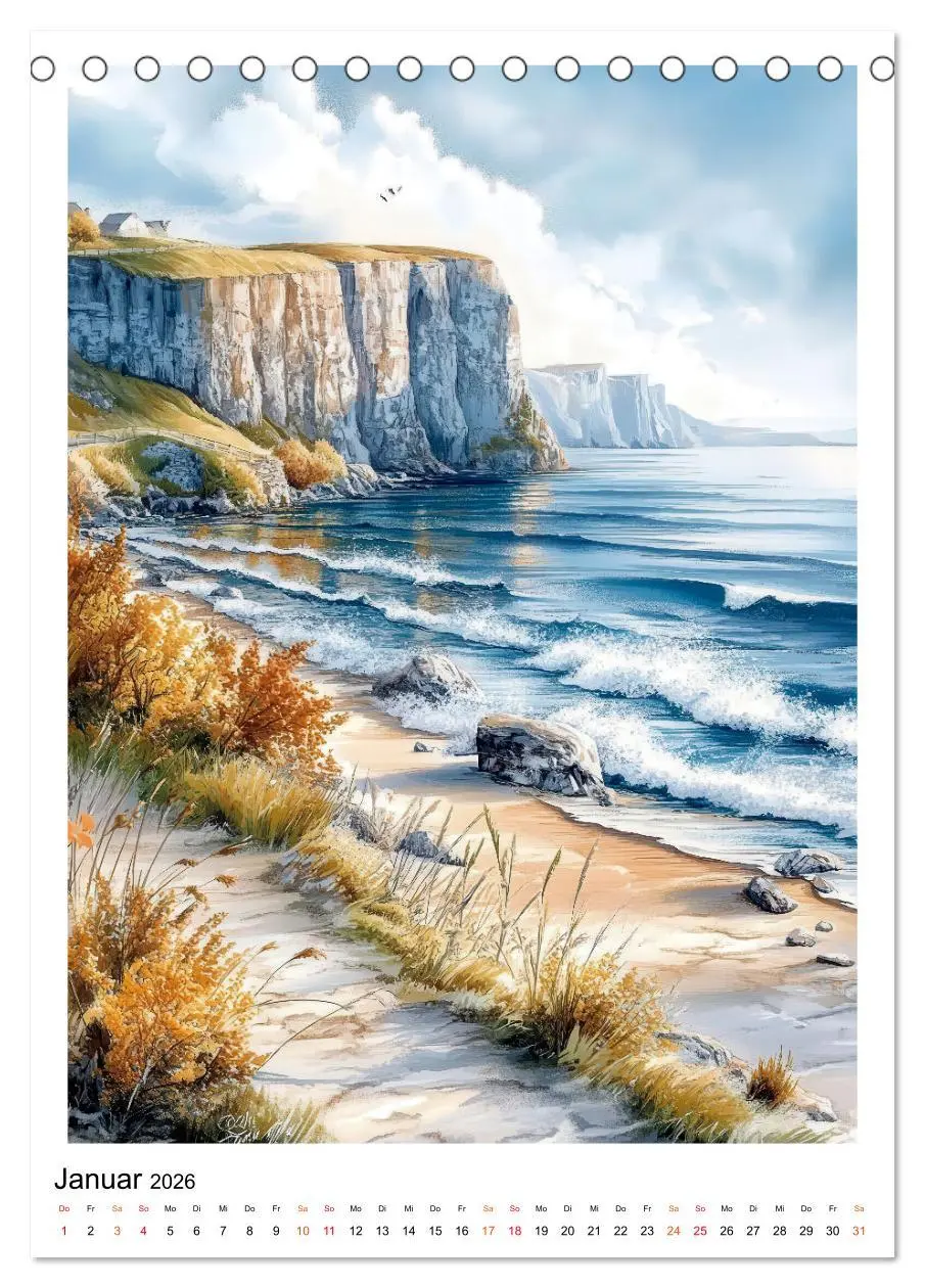 Bild: 9783457286371 | Irland - Grüne Insel voller Magie (Tischkalender 2026 DIN A5 hoch),...
