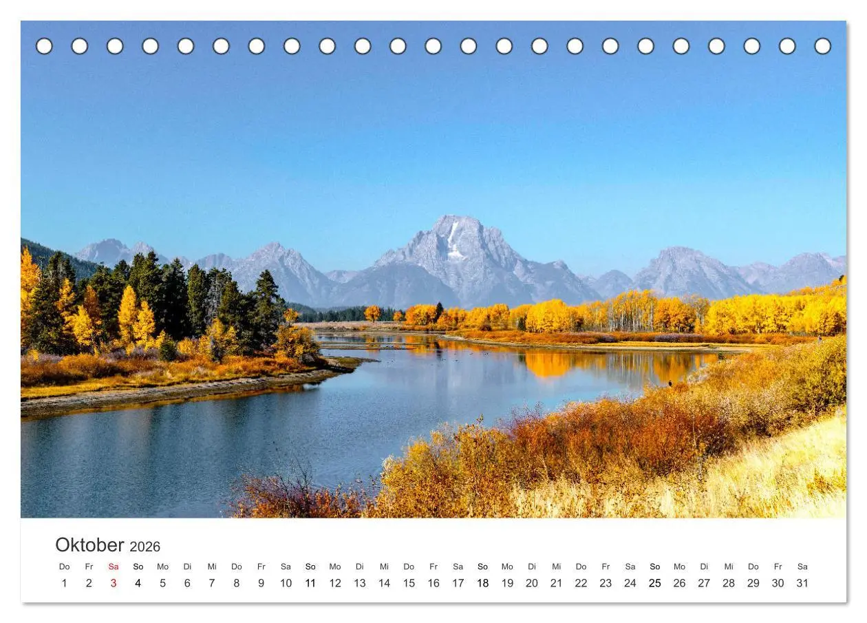Bild: 9783457426371 | Wyoming - Der Bundesstaat der großen Ebenen. (Tischkalender 2026...