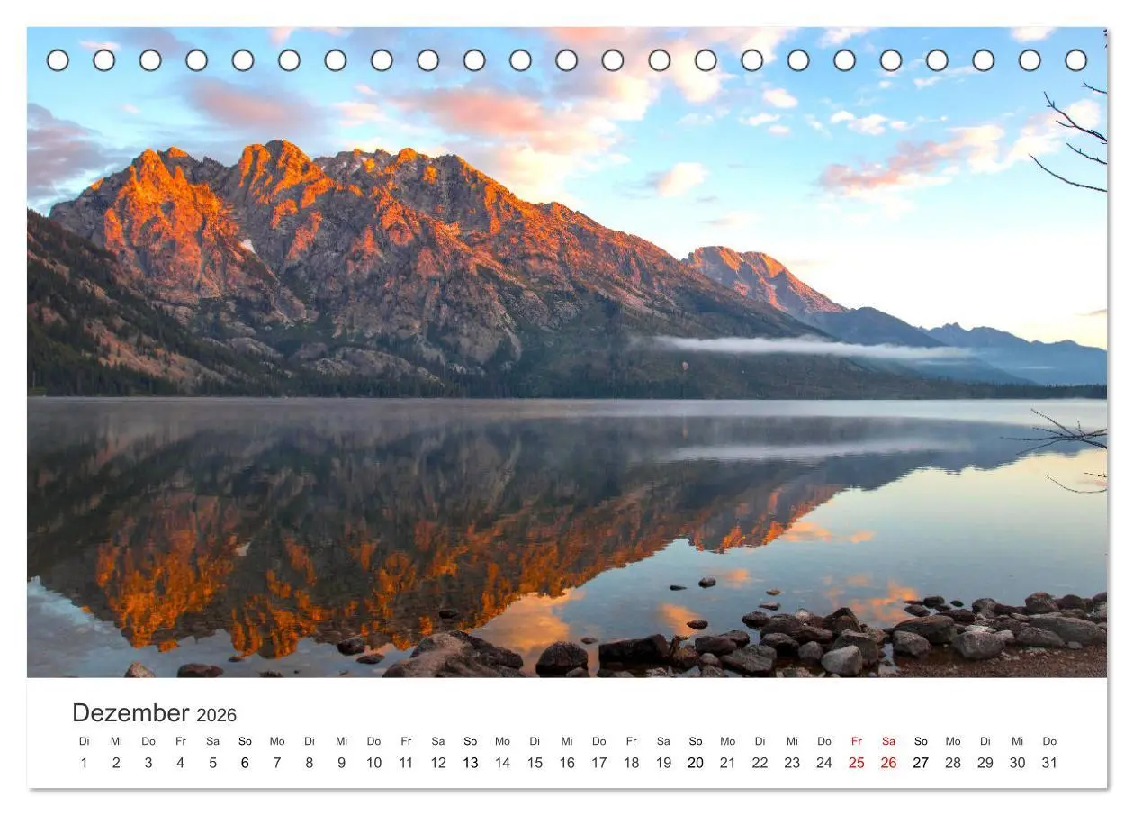 Bild: 9783457426371 | Wyoming - Der Bundesstaat der großen Ebenen. (Tischkalender 2026...