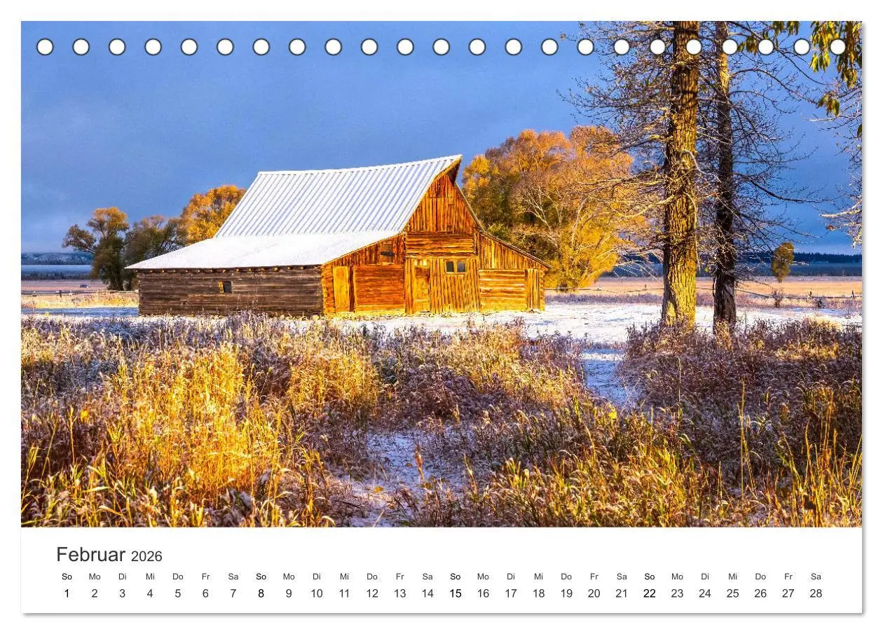 Bild: 9783457426371 | Wyoming - Der Bundesstaat der großen Ebenen. (Tischkalender 2026...
