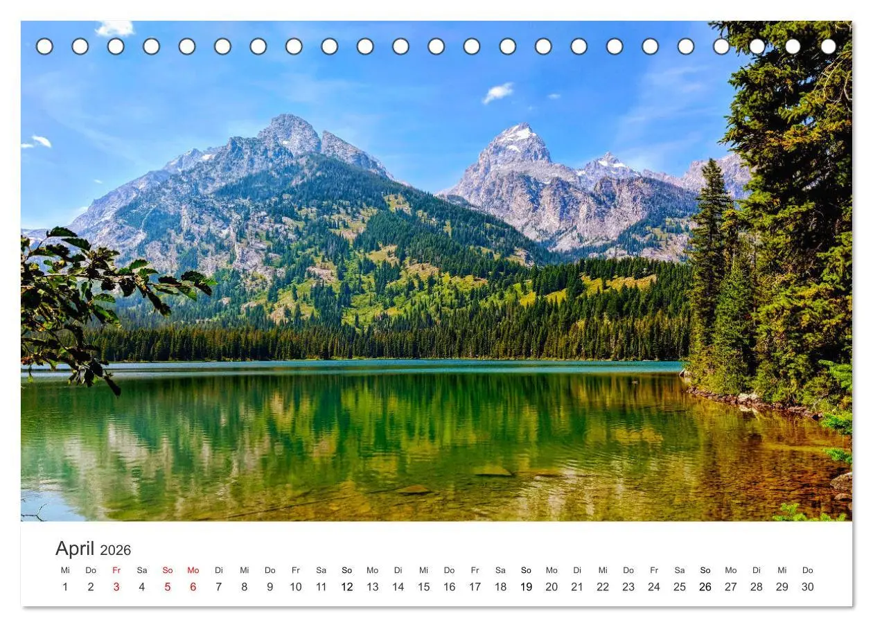 Bild: 9783457426371 | Wyoming - Der Bundesstaat der großen Ebenen. (Tischkalender 2026...
