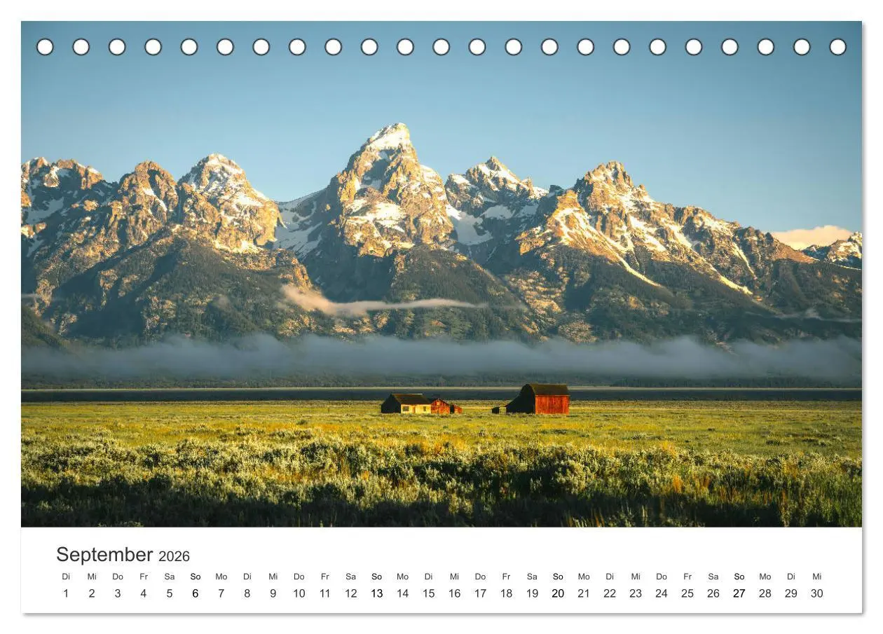 Bild: 9783457426371 | Wyoming - Der Bundesstaat der großen Ebenen. (Tischkalender 2026...