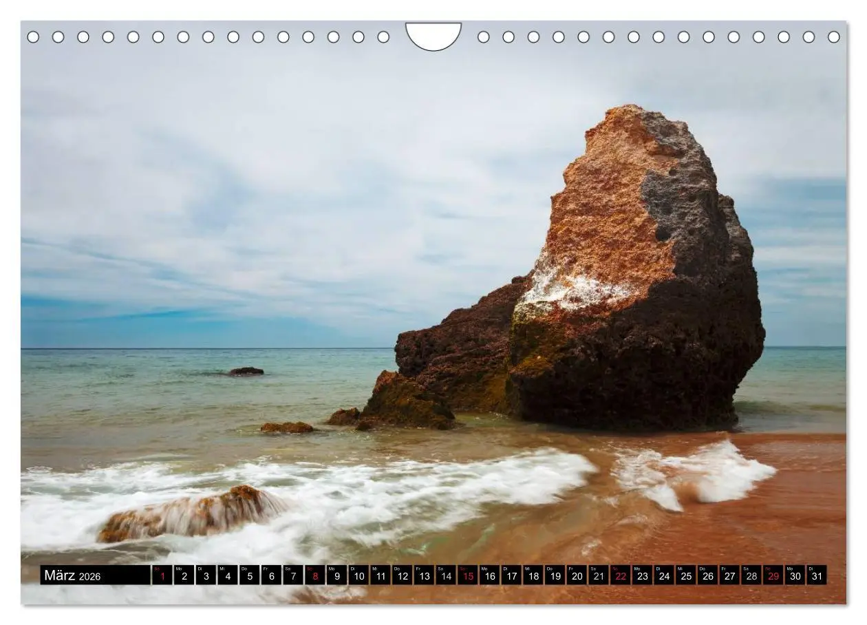 Bild: 9783516066371 | Strände, Felsen und Meer - ALGARVE 2026 (Wandkalender 2026 DIN A4...