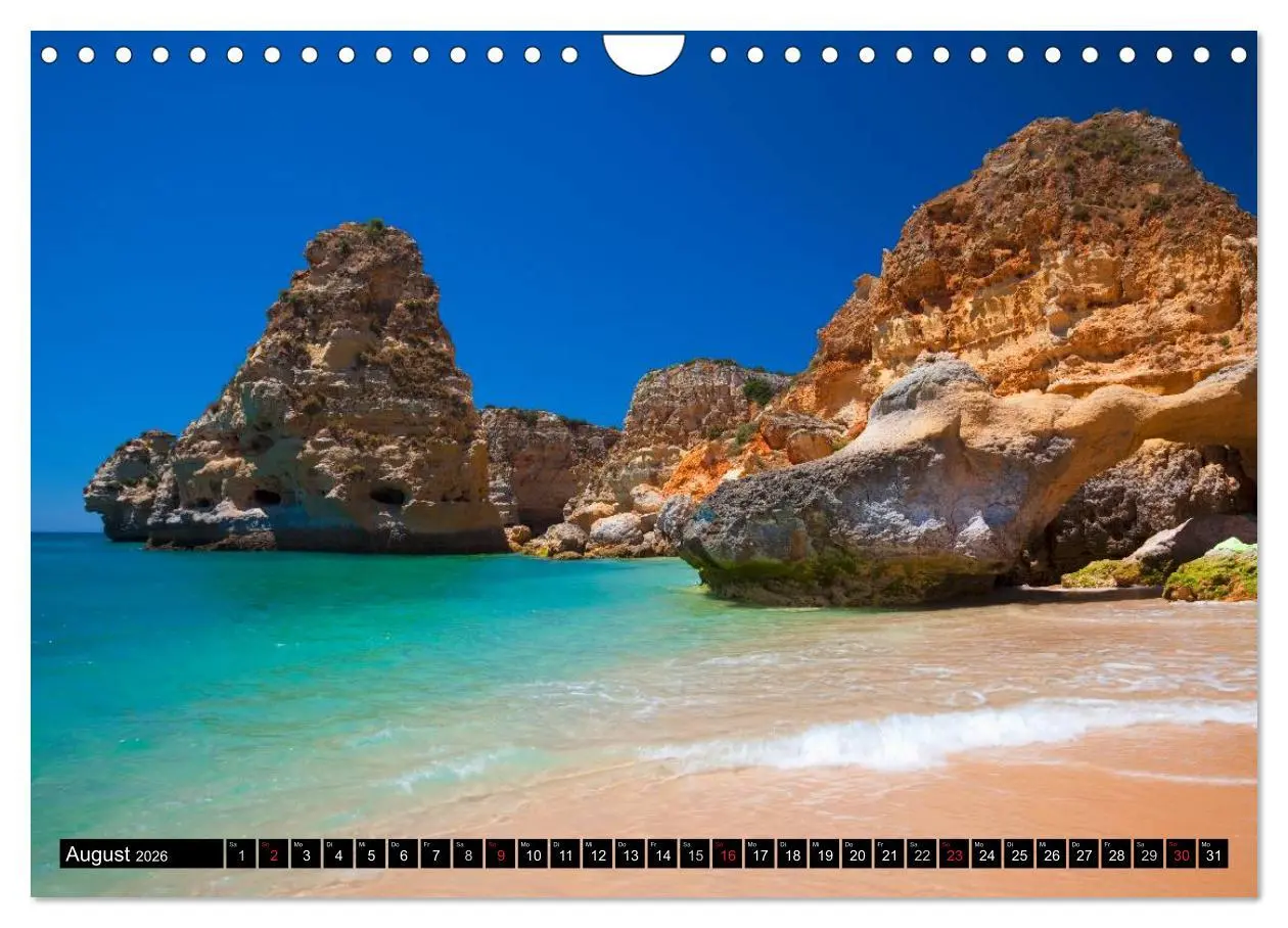 Bild: 9783516066371 | Strände, Felsen und Meer - ALGARVE 2026 (Wandkalender 2026 DIN A4...
