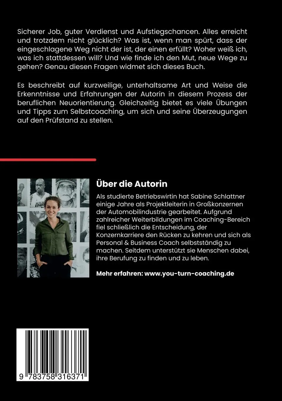 Rückseite: 9783758316371 | Endstation Büro? | Tausche Stempeluhr gegen Lebenszeit | Schlattner