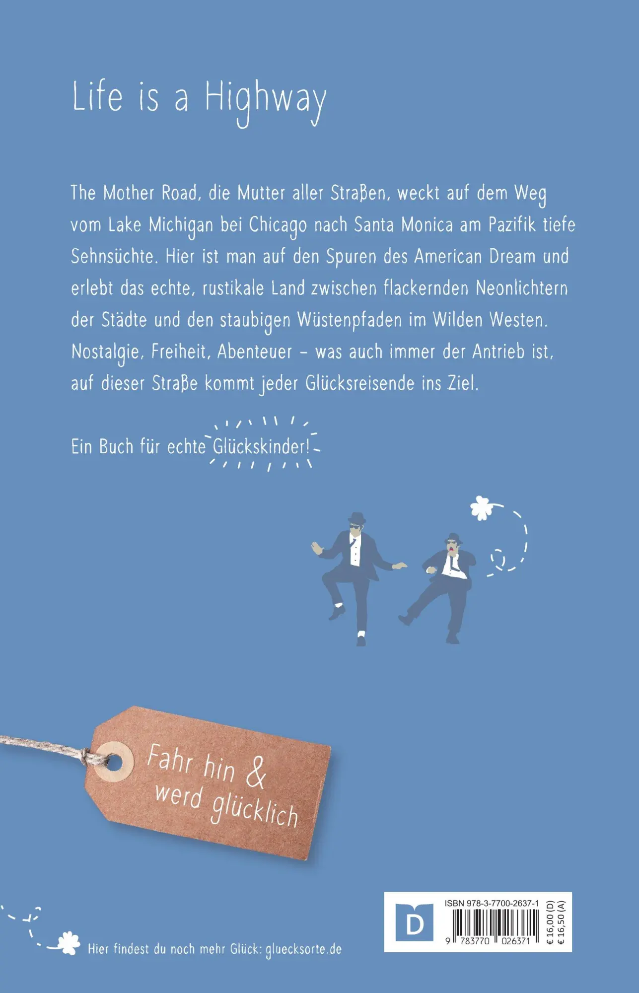 Rückseite: 9783770026371 | Glücksorte an der Route 66 | Von Chicago bis Santa Monica | Moll