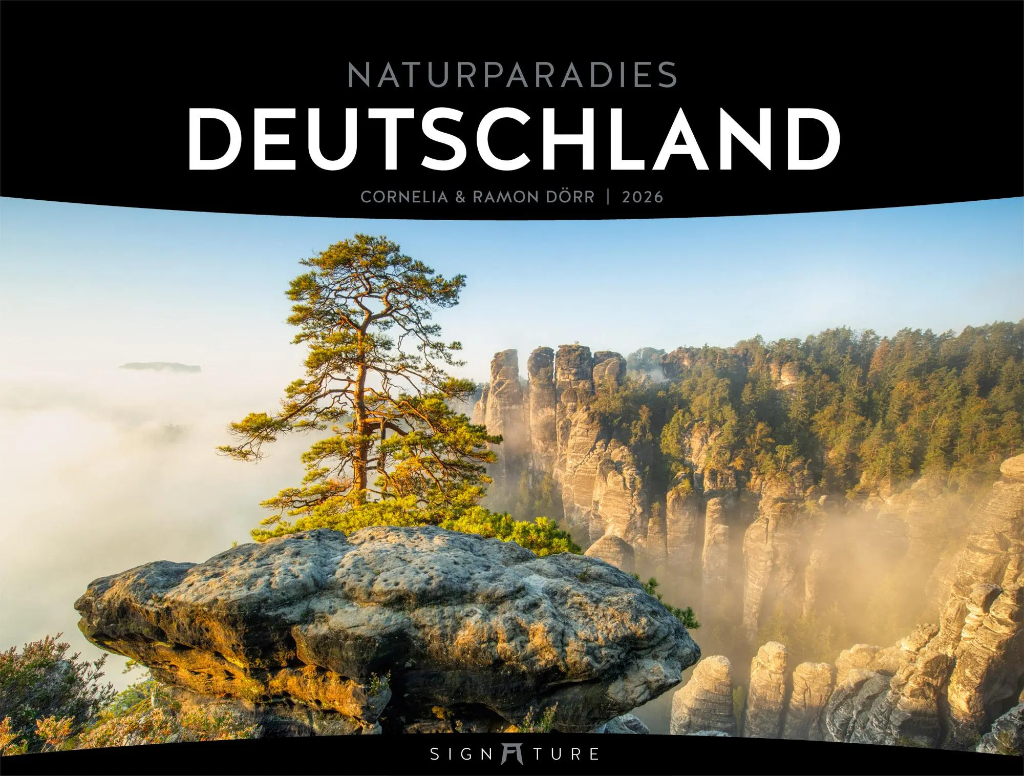 Cover: 9783838436371 | Naturparadies Deutschland Signature Kalender 2026 | Dörr | Kalender