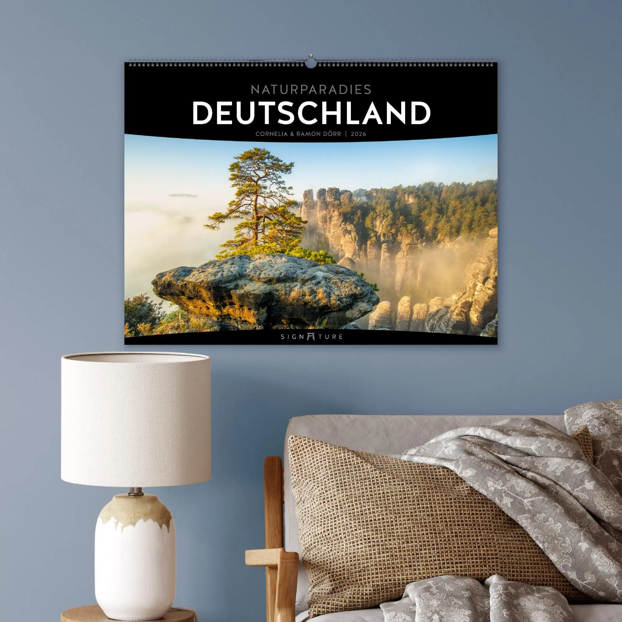 Bild: 9783838436371 | Naturparadies Deutschland Signature Kalender 2026 | Dörr | Kalender