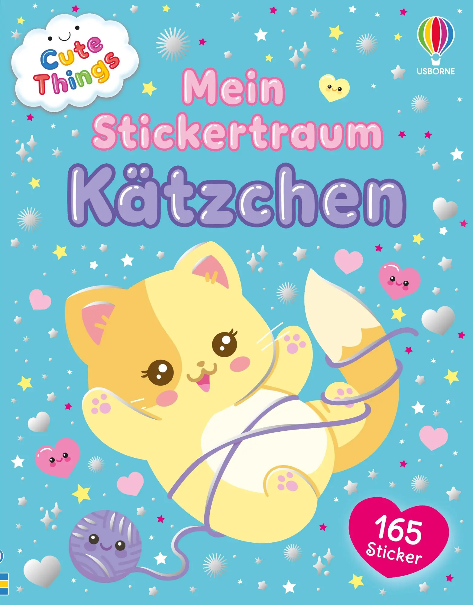 Cover: 9781035706471 | Cute Things - Mein Stickertraum: Kätzchen | Katie Daynes | Taschenbuch