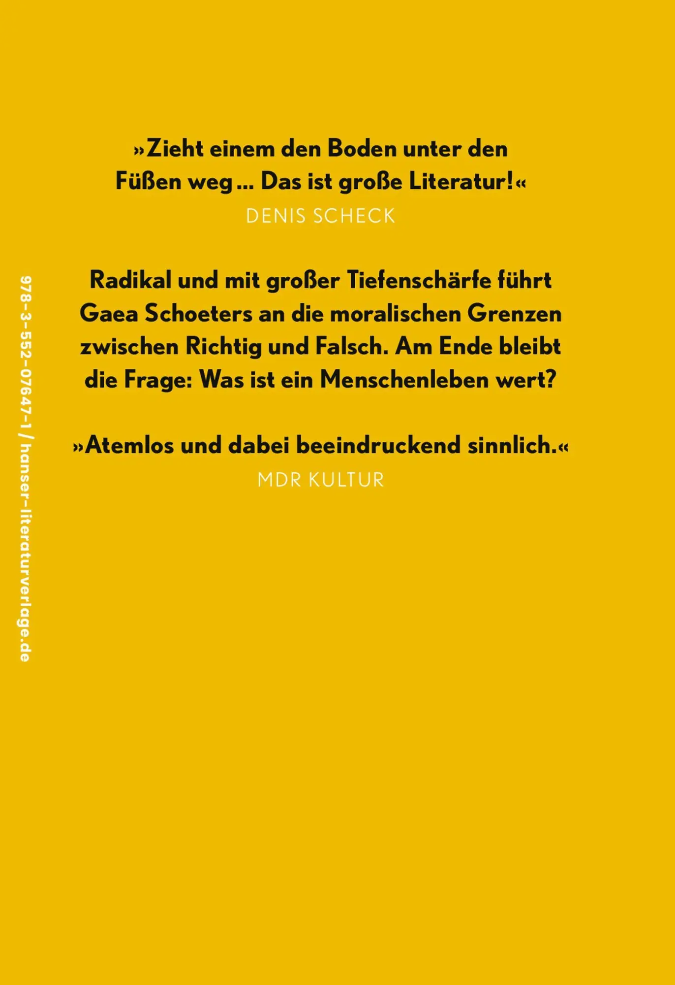 Bild: 9783552076471 | Trophäe | Roman | Gaea Schoeters | Buch | 336 S. | Deutsch | 2026