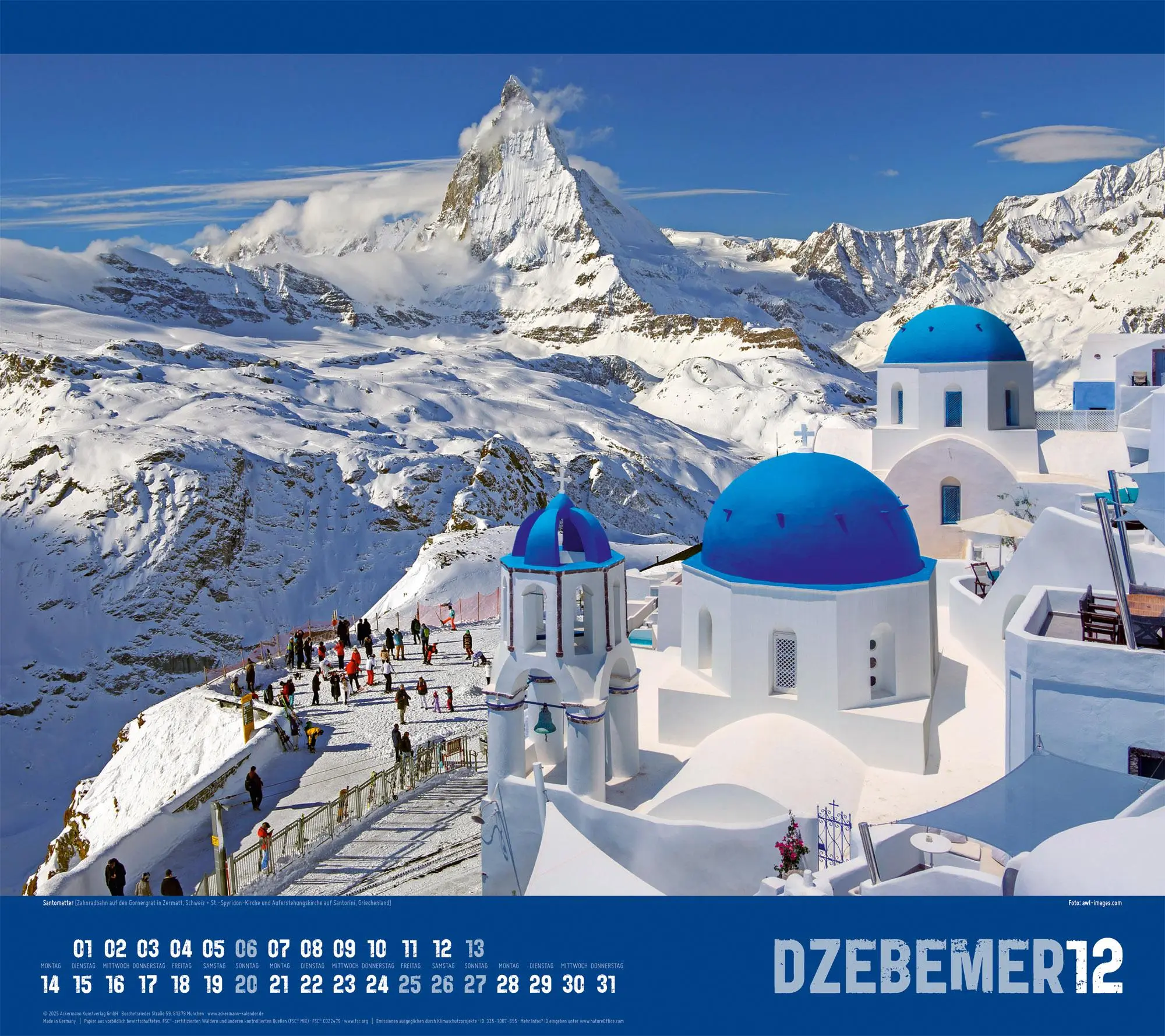 Bild: 9783838426471 | Verrückte Welt Kalender 2026 | Ackermann Kunstverlag GmbH | Kalender