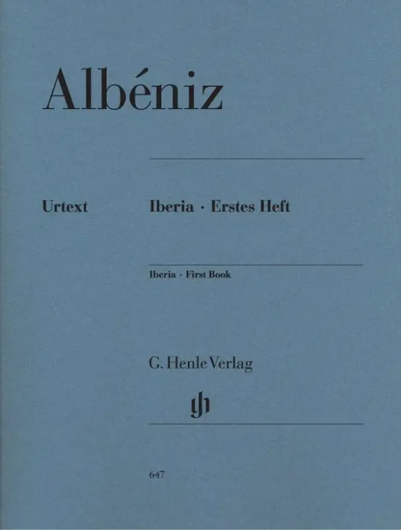 Cover: 9790201806471 | Iberia 1 | Besetzung: Klavier zu zwei Händen | Isaac Albeniz | Buch