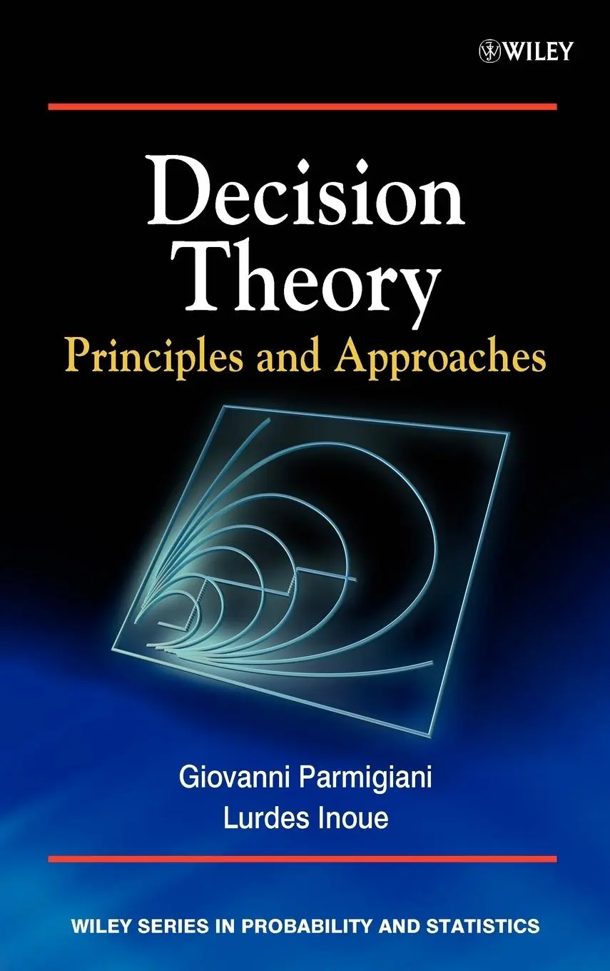 Cover: 9780471496571 | Decision Theory | Principles and Approaches | Parmigiani (u. a.)