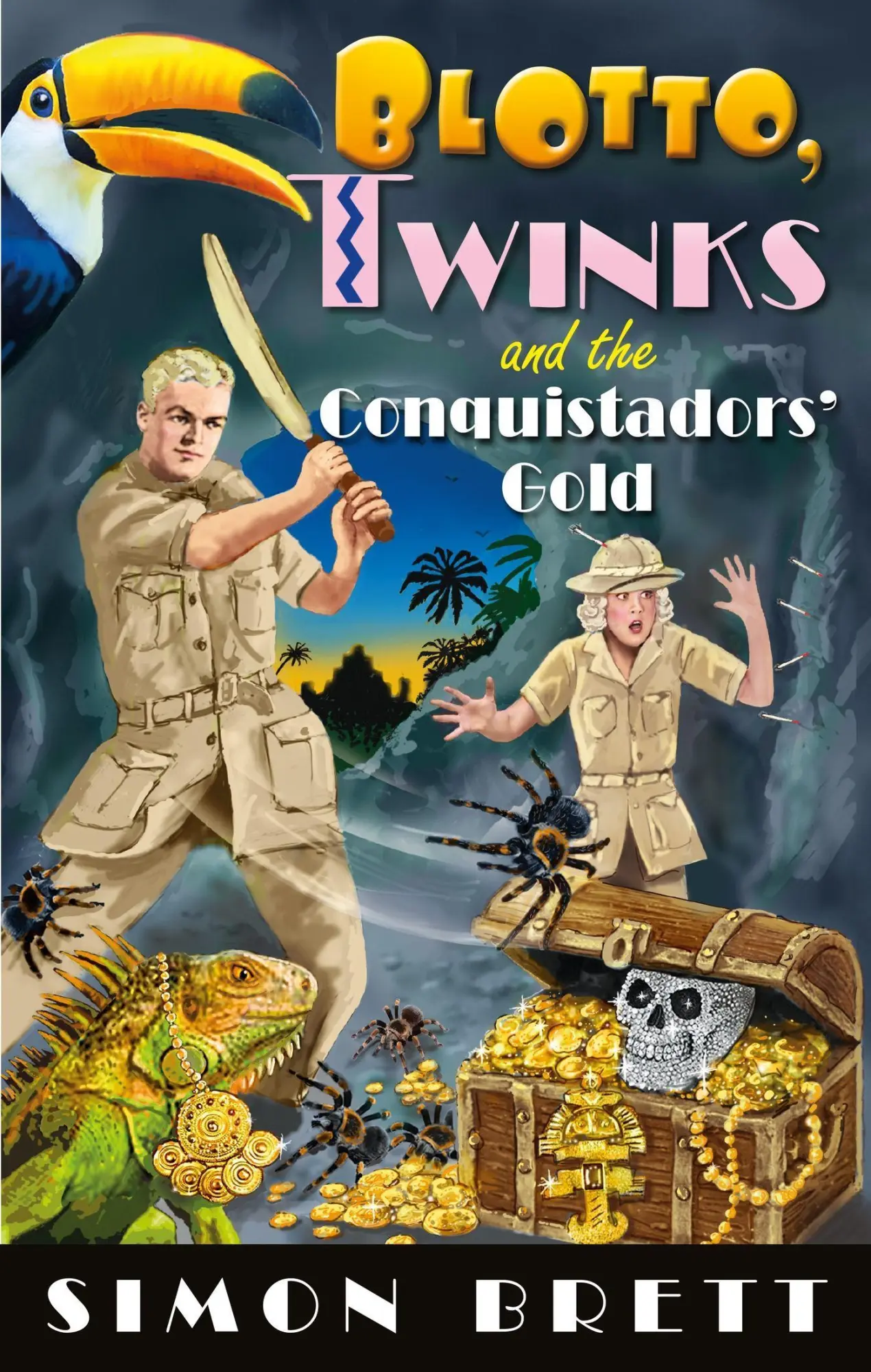 Cover: 9781408716571 | Blotto, Twinks and the Conquistadors' Gold | Simon Brett | Taschenbuch