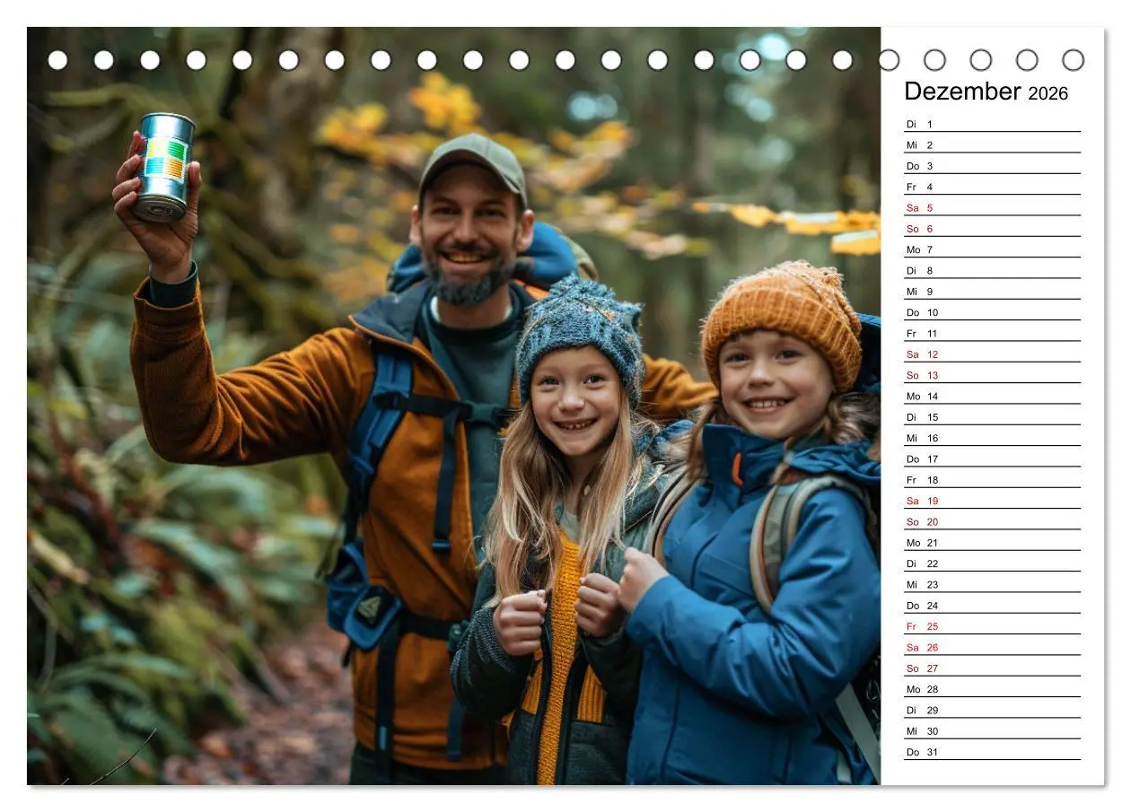 Bild: 9783457406571 | Der Geocaching Found it Kalender (Tischkalender 2026 DIN A5 quer),...