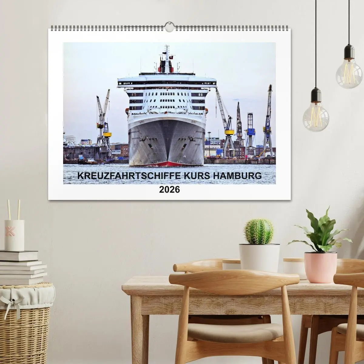 Bild: 9783516046571 | Kreuzfahrtschiffe Kurs Hamburg 2026 (Wandkalender 2026 DIN A2...