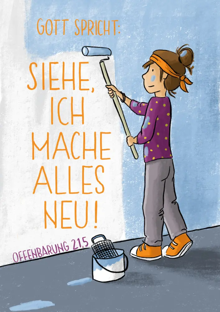 Cover: 9783870926571 | Jahreslosung 2026 - Stundenentwurf und Postkarten (10 Ex.) für...