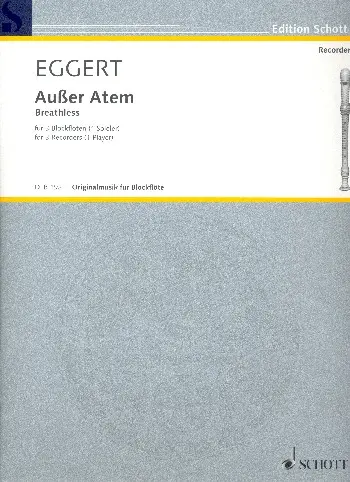 Cover: 9790001126571 | Breathless | Moritz Eggert | Buch | 2000 | Schott Music