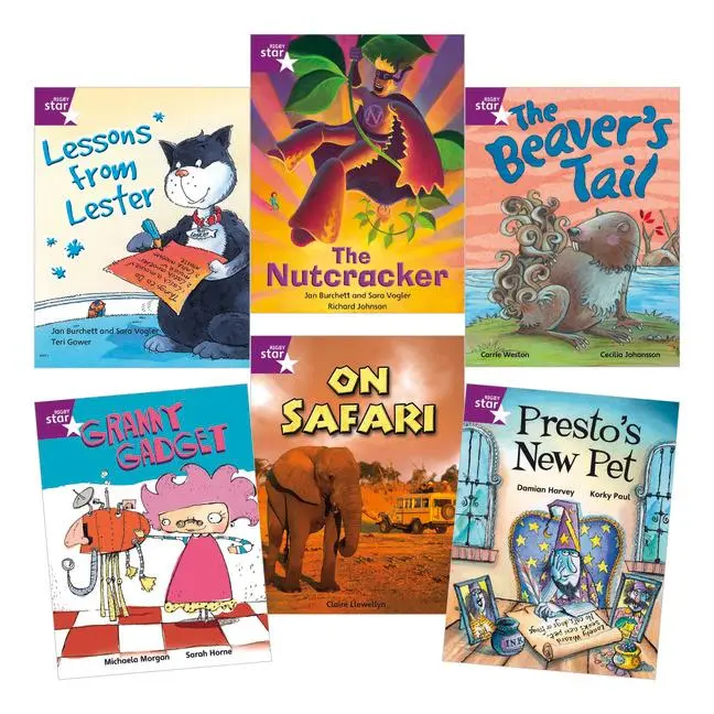 Cover: 9780433006671 | Learn at Home:Star Reading Purple Level Pack (5 fiction and 1...