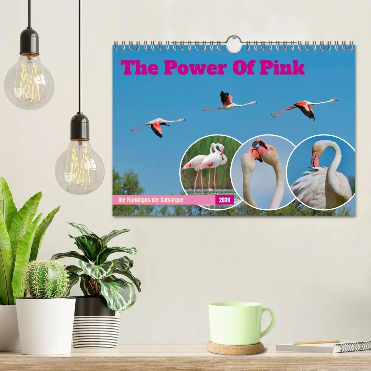 Bild: 9783457326671 | The Power Of Pink (Wandkalender 2026 DIN A4 quer), CALVENDO...