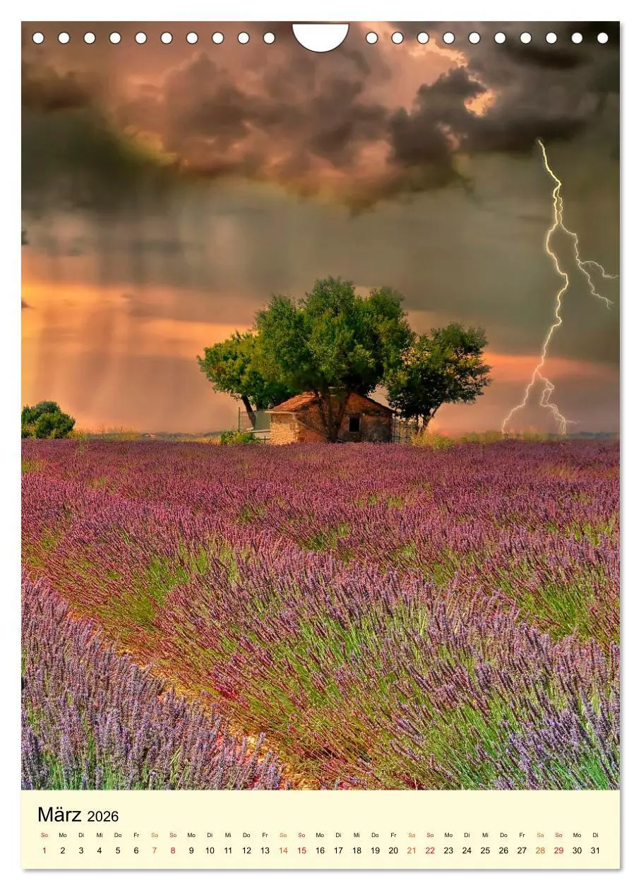 Bild: 9783516346671 | Provence Lavendel Paradies (Wandkalender 2026 DIN A4 hoch),...