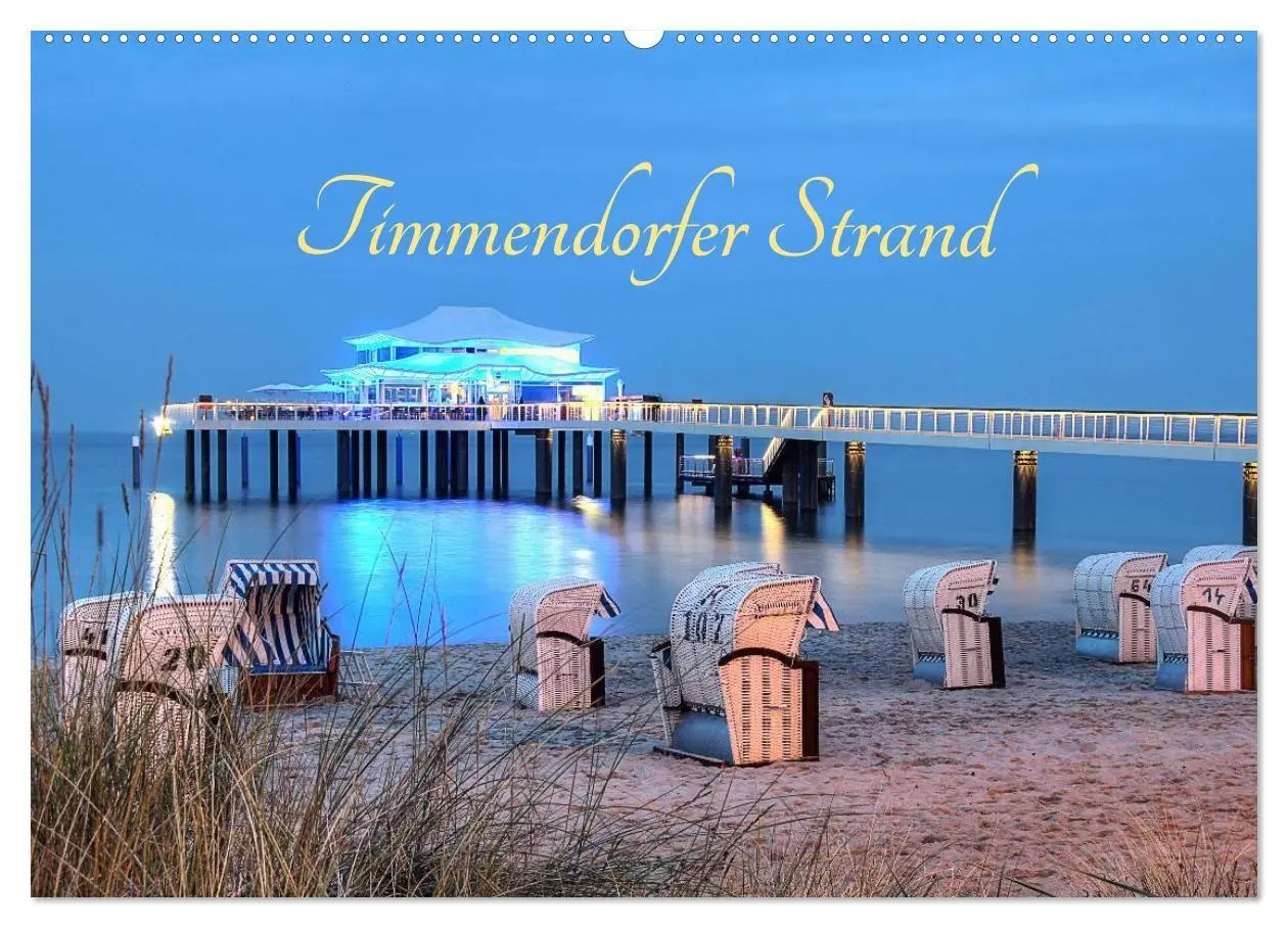 Cover: 9783594016671 | Timmendorfer Strand (Wandkalender 2027 DIN A2 quer), CALVENDO...