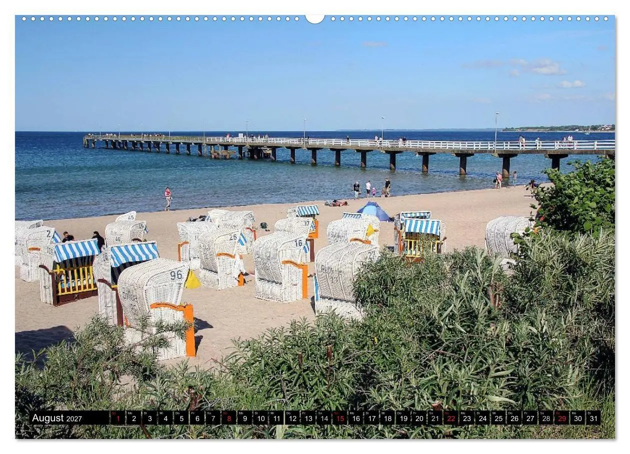 Bild: 9783594016671 | Timmendorfer Strand (Wandkalender 2027 DIN A2 quer), CALVENDO...