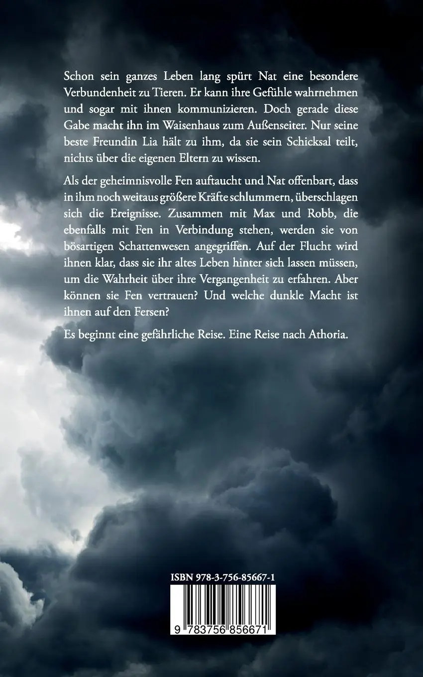 Rückseite: 9783756856671 | Die Legende von Licht und Schatten | Reise nach Athoria | Fabian Loche