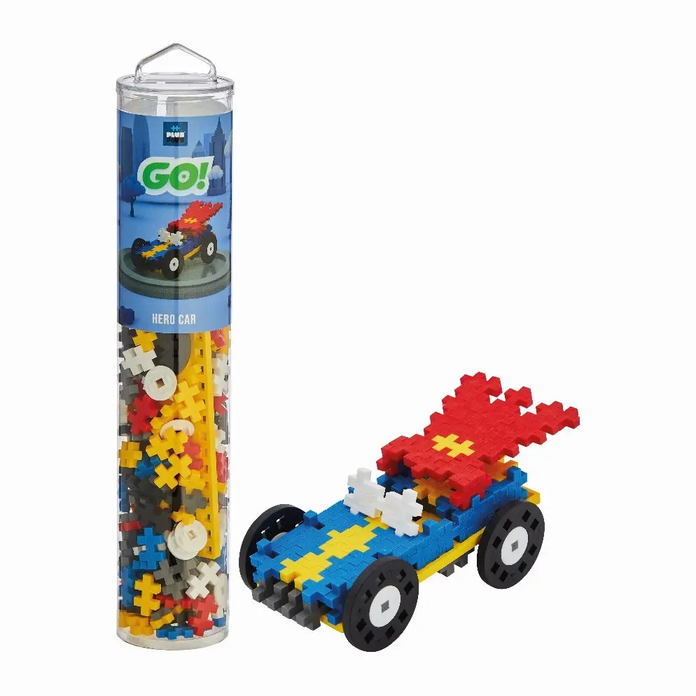 Cover: 5710409106771 | 200 Kreativ Bausteine GO! Auto Superheld | 9604259 | 2022 | PLUS PLUS