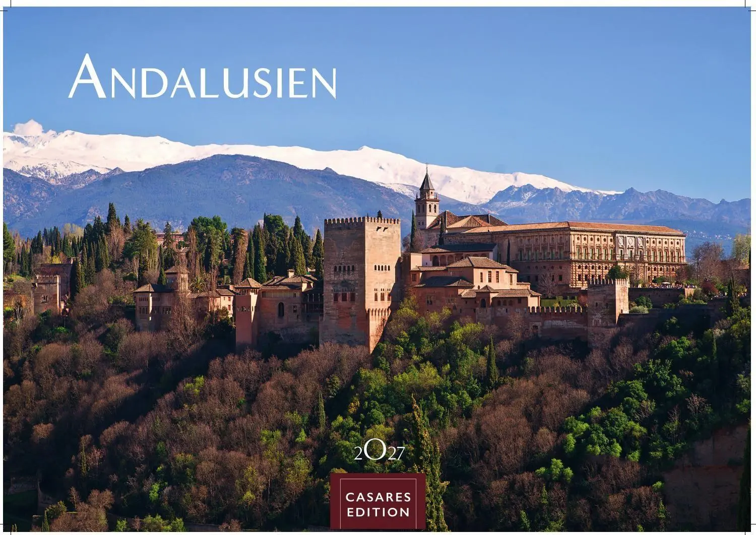 Cover: 9781835246771 | Andalusien Kalender 2027 - Wandkalender Fotokalender Spanien 35x50...