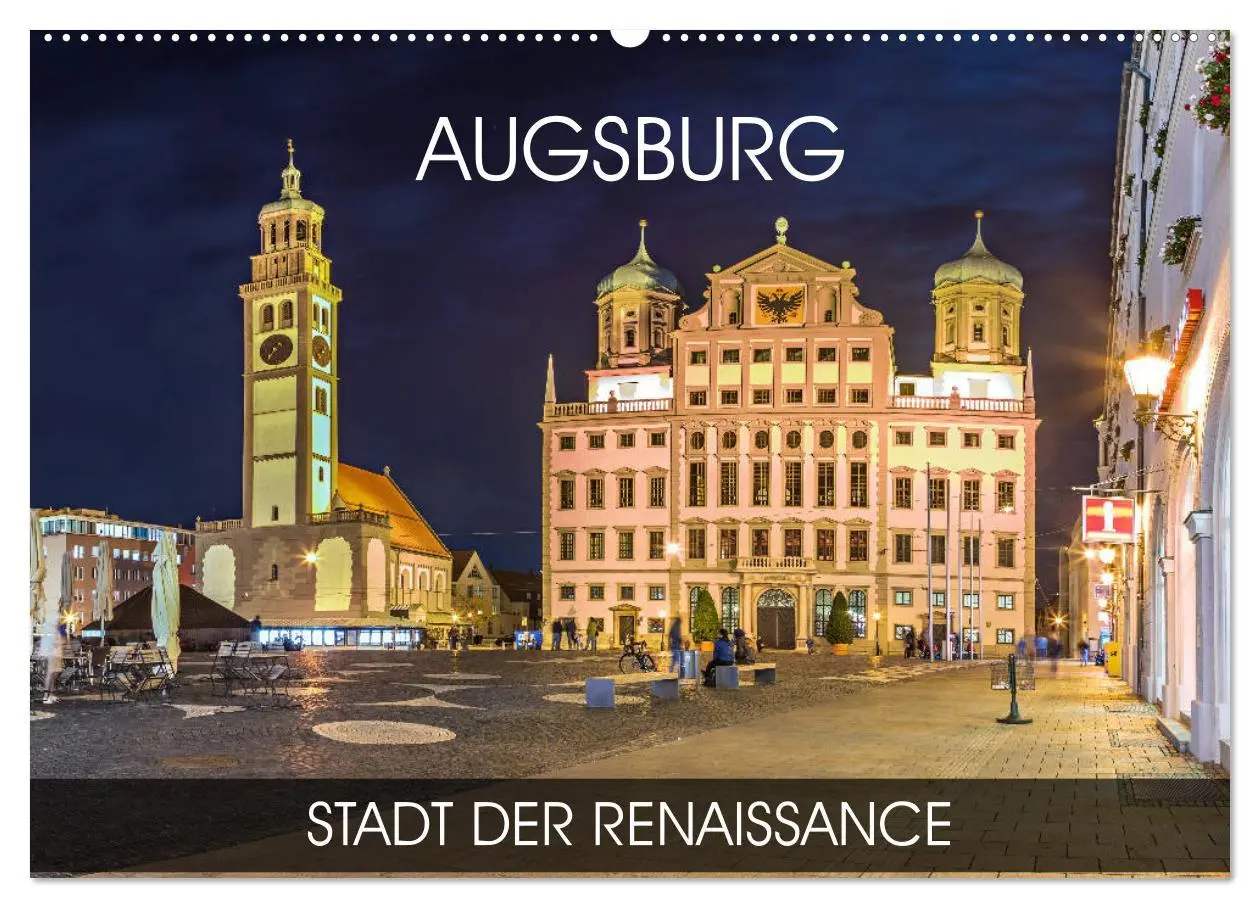 Cover: 9783457796771 | Augsburg - Stadt der Renaissance (Wandkalender 2026 DIN A2 quer),...