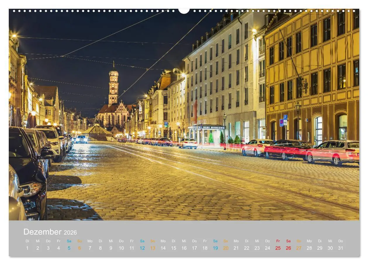 Bild: 9783457796771 | Augsburg - Stadt der Renaissance (Wandkalender 2026 DIN A2 quer),...