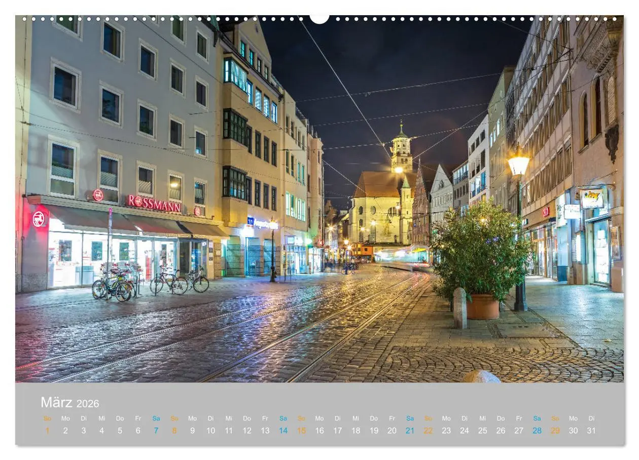 Bild: 9783457796771 | Augsburg - Stadt der Renaissance (Wandkalender 2026 DIN A2 quer),...