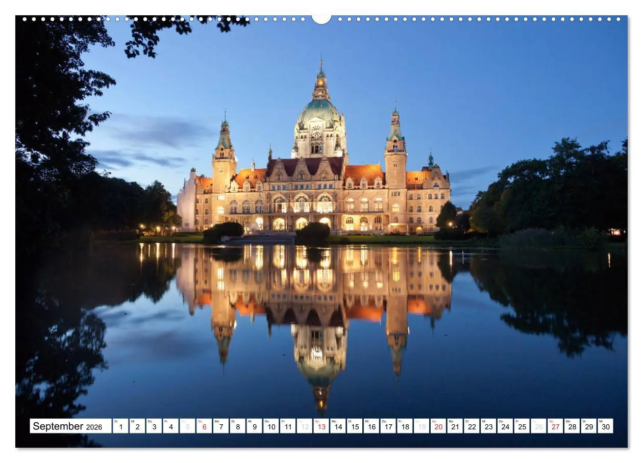 Bild: 9783516026771 | Niedersachsen (Wandkalender 2026 DIN A2 quer), CALVENDO Monatskalender