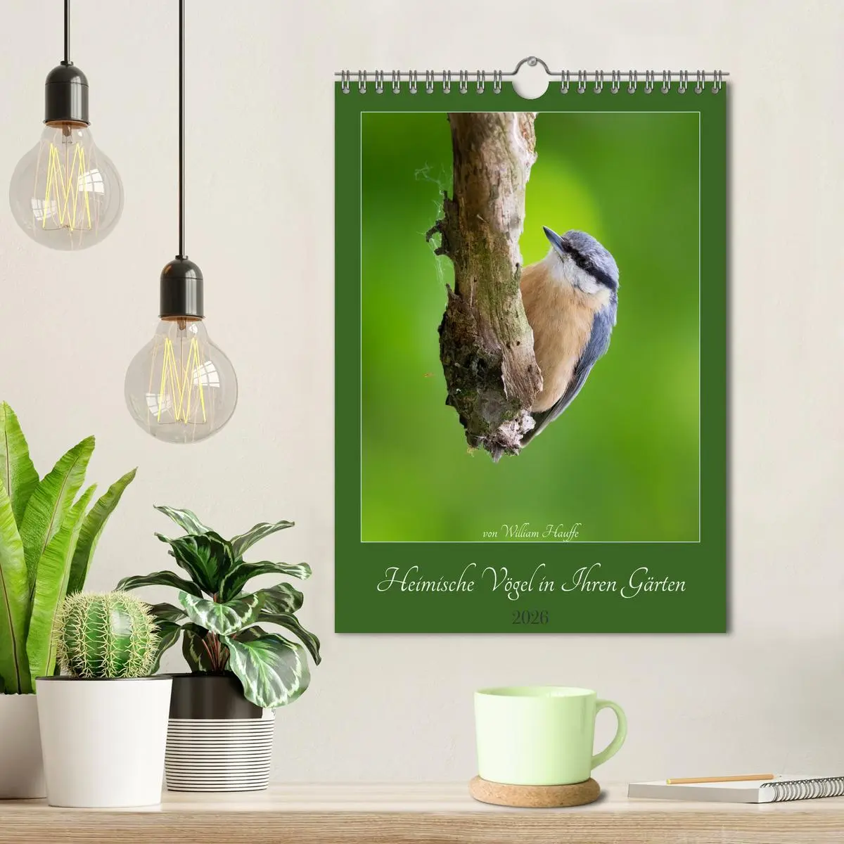 Bild: 9783516336771 | Heimische Vögel in Ihren Gärten (Wandkalender 2026 DIN A4 hoch),...