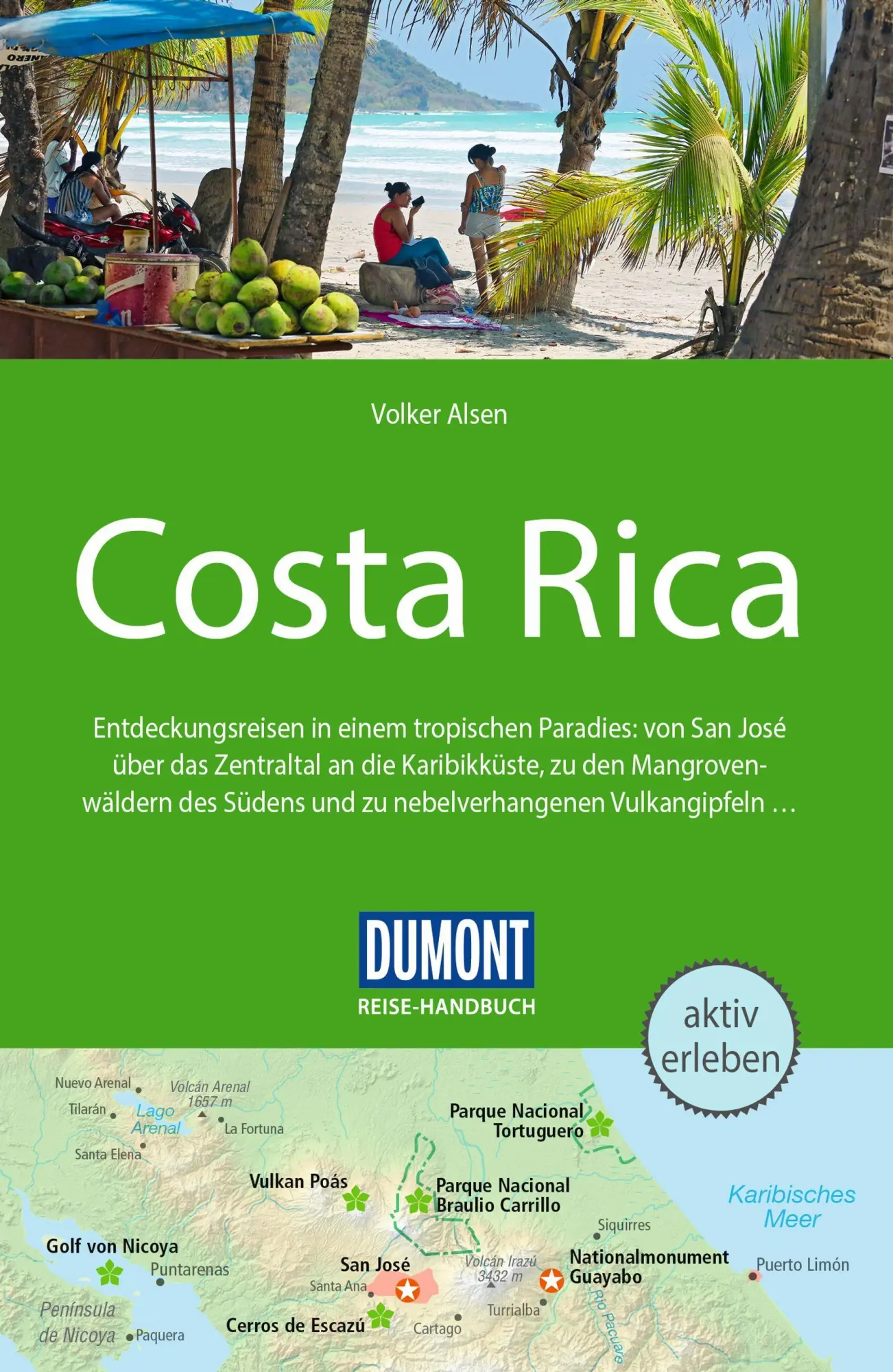 Cover: 9783616016771 | DUMONT Reise-Handbuch Reiseführer Costa Rica | mit Extra-Reisekarte