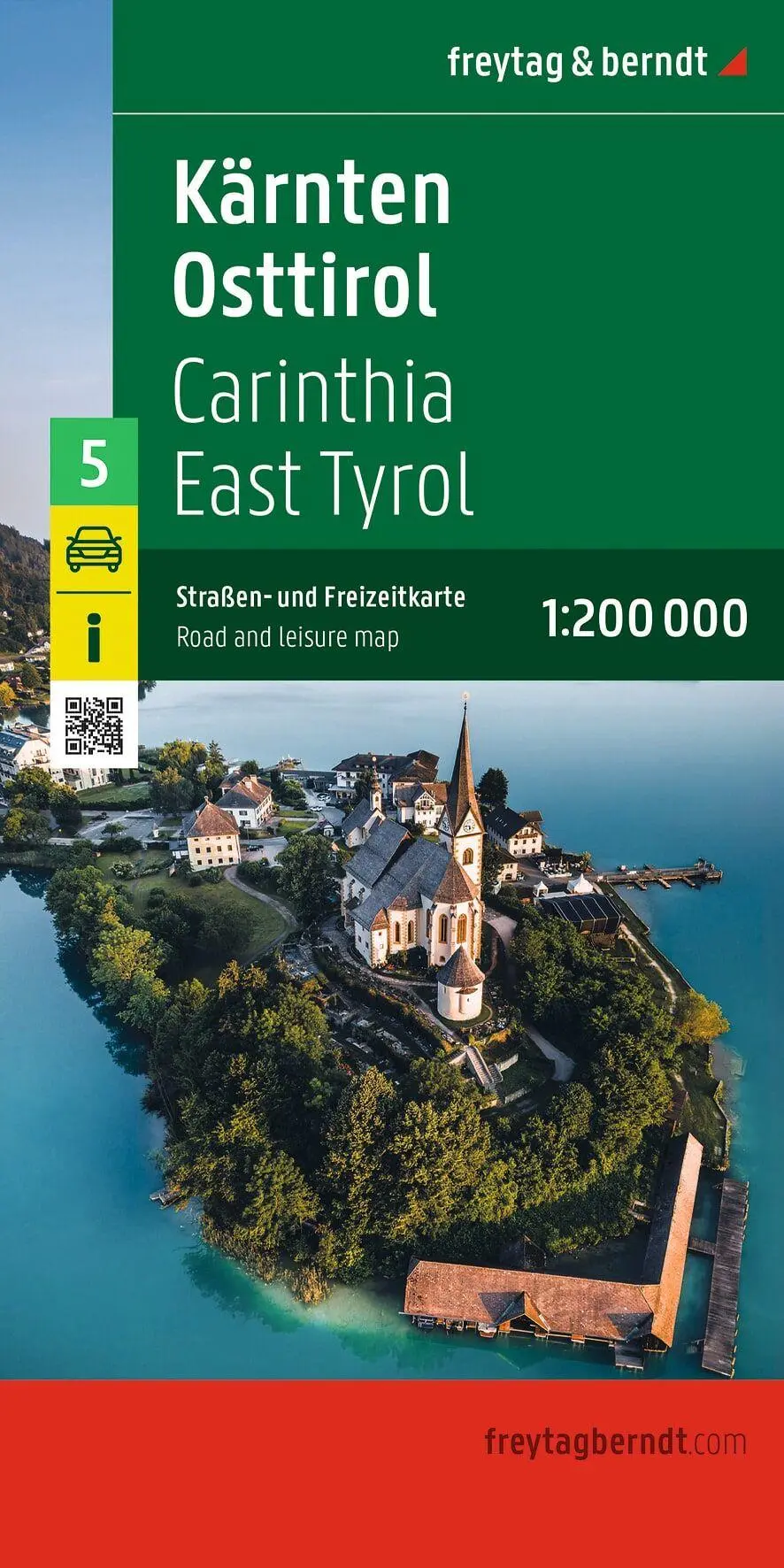 Cover: 9783991546771 | freytag &amp; berndt Straßenkarte Kärnten - Osttirol 1:200.000 | Deutsch