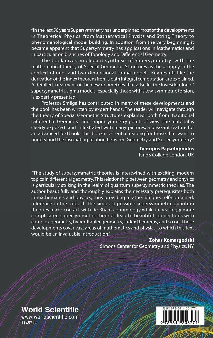 Rückseite: 9789811206771 | DIFFERENTIAL GEOMETRY THROUGH SUPERSYMMETRIC GLASSES | A V Smilga
