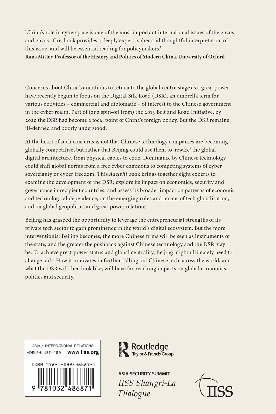 Rückseite: 9781032486871 | The Digital Silk Road | David Gordon (u. a.) | Taschenbuch | Englisch