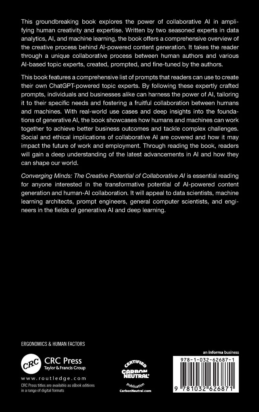 Rückseite: 9781032626871 | Converging Minds | The Creative Potential of Collaborative AI | Buch