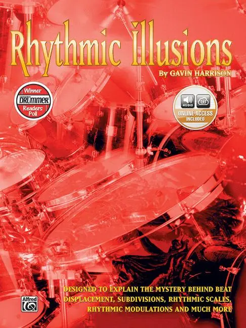 Cover: 9781576236871 | Rhythmic Illusions | Book &amp; Online Audio | Gavin Harrison | Buch