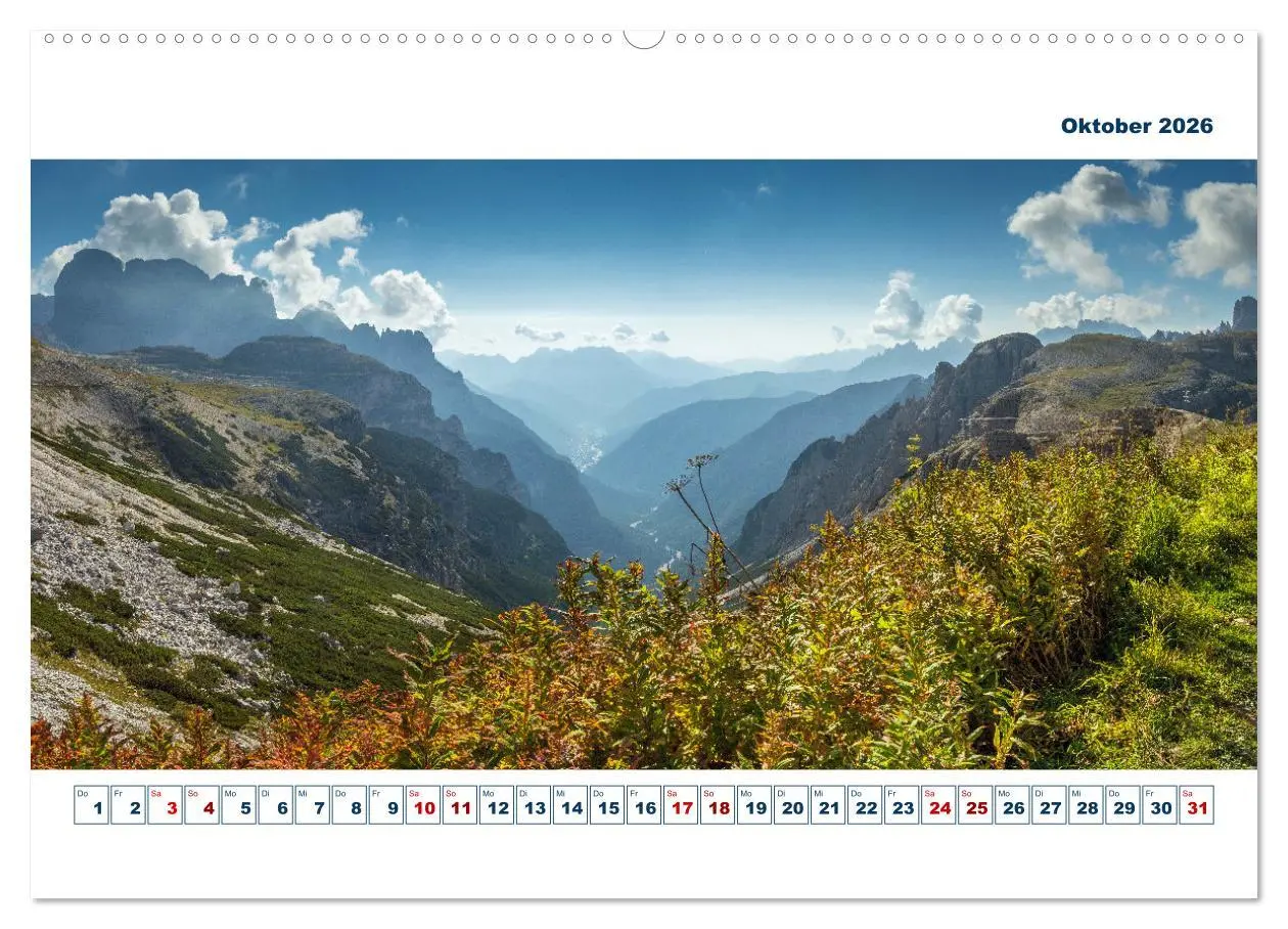 Bild: 9783457616871 | Südtirol - Dolomiten-Träume by VogtArt (Wandkalender 2026 DIN A2...