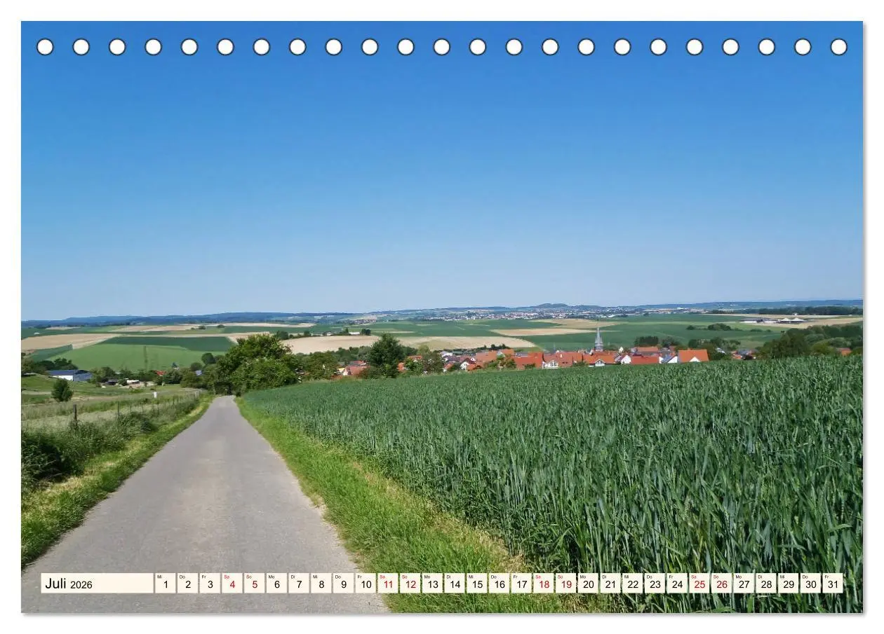 Bild: 9783457786871 | Viele Wege - ein Ziel Wandern im Odenwald (Tischkalender 2026 DIN...