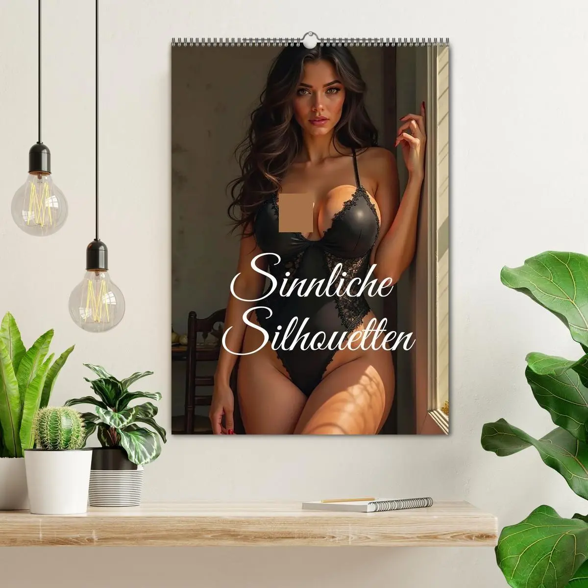 Bild: 9783516636871 | Sinnliche Silhouetten (Wandkalender 2026 DIN A2 hoch), CALVENDO...
