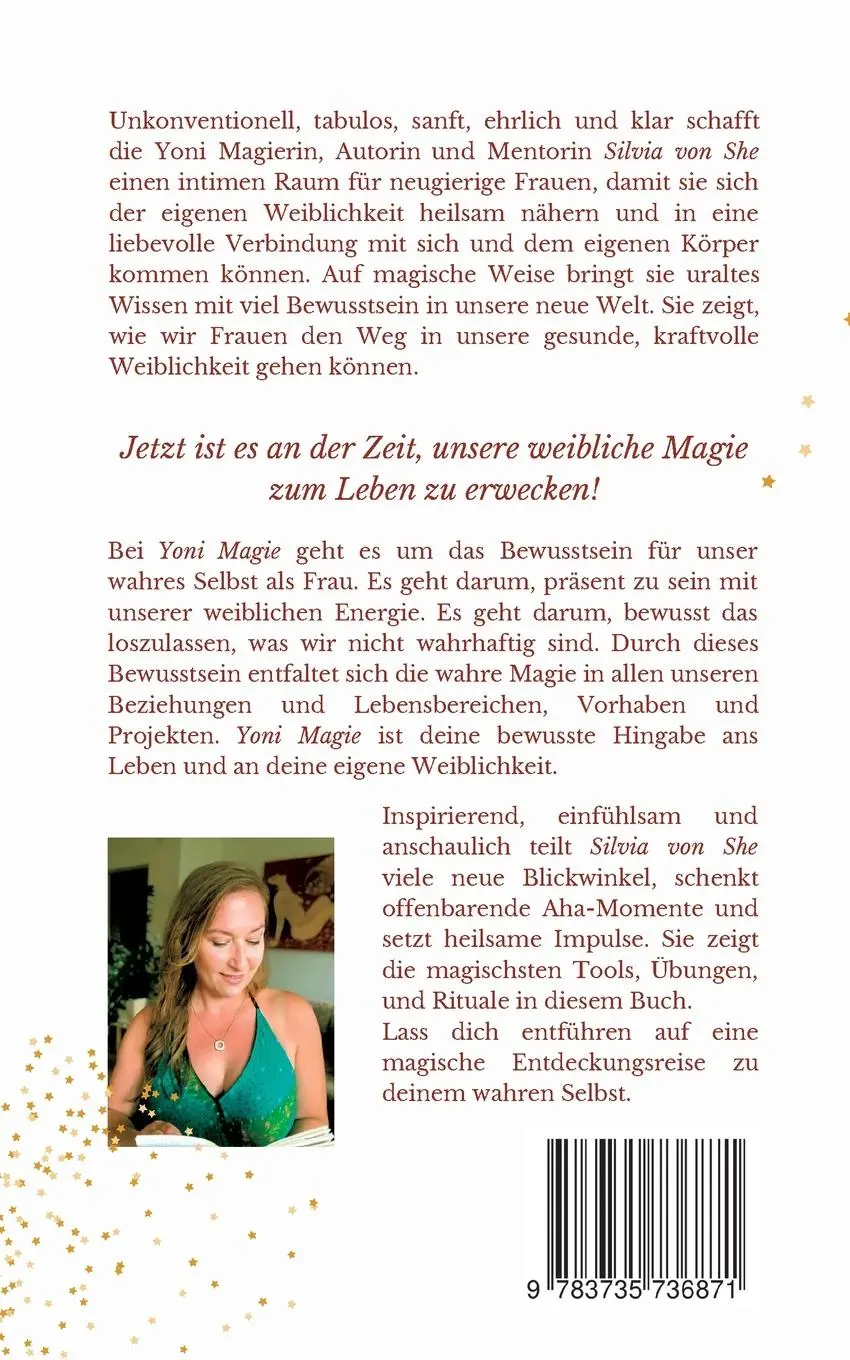 Rückseite: 9783735736871 | Yoni Magie | Silvia von She | Taschenbuch | 220 S. | Deutsch | 2024