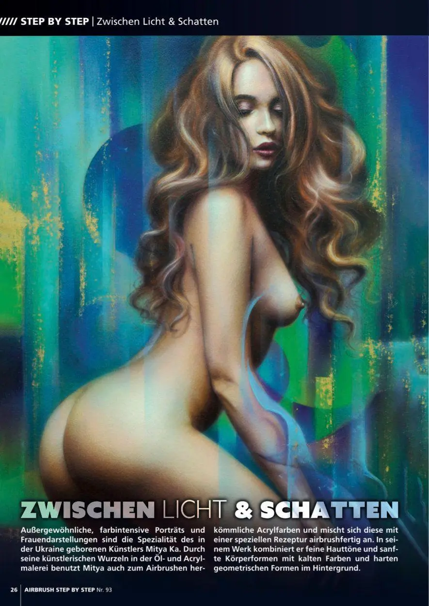 Bild: 9783941656871 | Airbrush Step by Step 93 | Starke Charaktere | Gerhard Eujen (u. a.)
