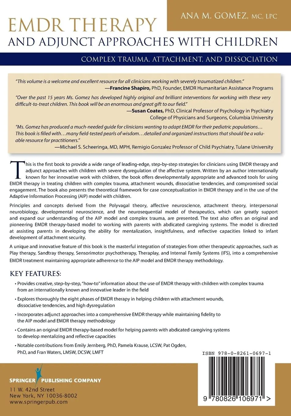 Rückseite: 9780826106971 | EMDR Therapy and Adjunct Approaches with Children | Gomez | Buch