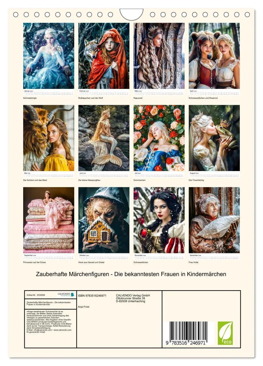 Bild: 9783516246971 | Zauberhafte Märchenfiguren - Die bekanntesten Frauen in...