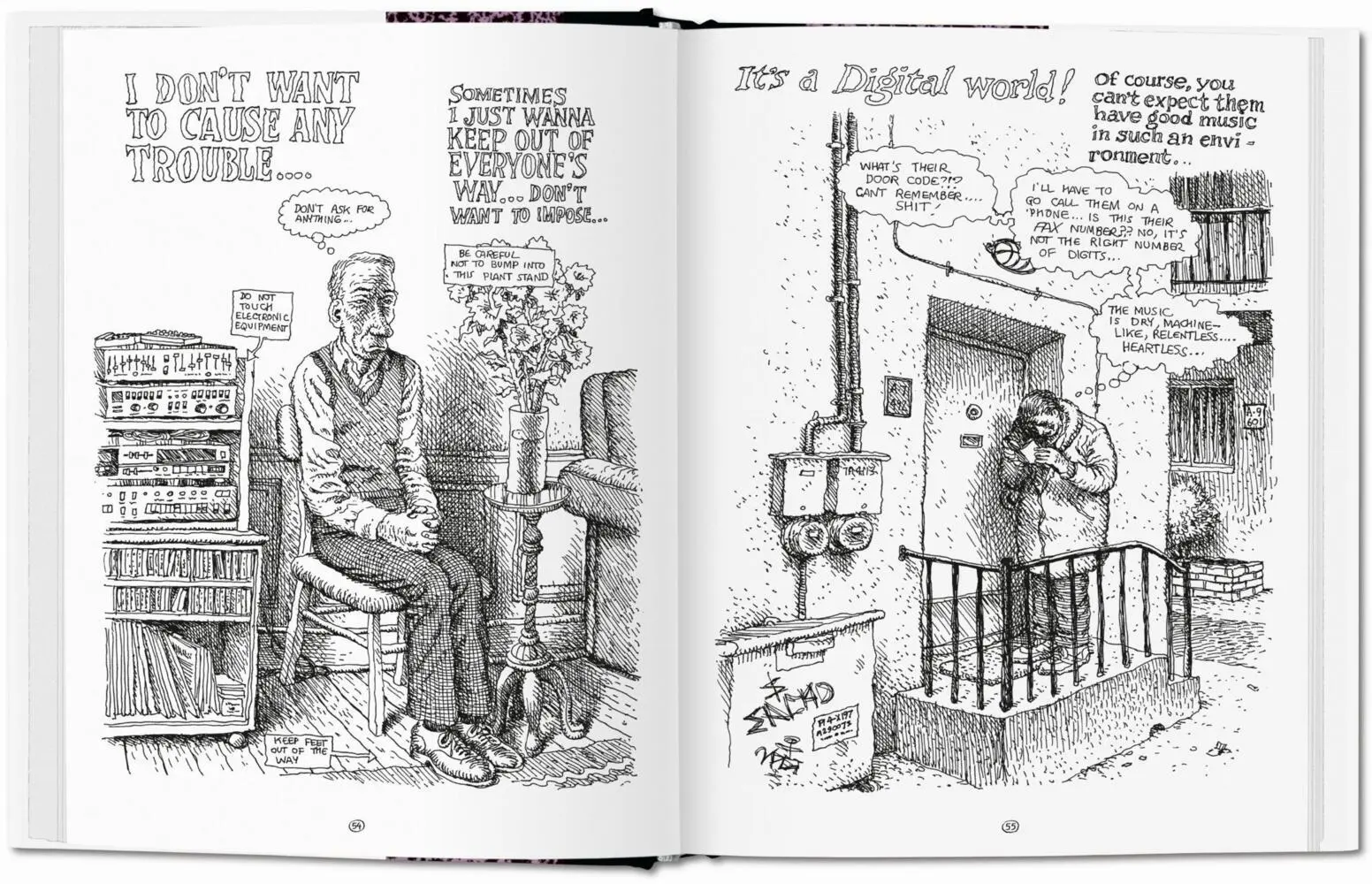 Bild: 9783836566971 | Robert Crumb. Sketchbook Vol. 5. 1989-1998.Vol.5 | 1989-1998 | Hanson
